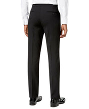 Tommy Hilfiger Mens Modern fit Dress Pants 38 / 32 Black Solid Stretch