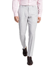 Tommy Hilfiger Mens Modern fit Dress Pants 30 / 32 Light Grey Plaid Stretch