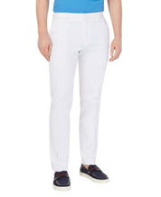Tommy Hilfiger Mens Modern fit Dress Pants 30 / 30 White Solid Stretch