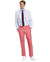 Nautica Mens Modern fit Dress Pants 42 / 32 Red Solid