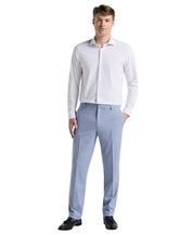 Perry Ellis Portfolio Mens Modern fit Dress Pants 38 / 30 Blue Sharkskin