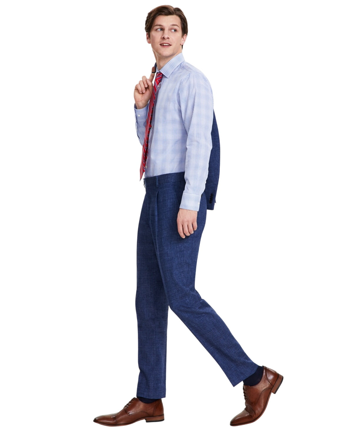 Tommy Hilfiger Mens Modern fit Dress Pants 32 / 32 Navy Blue
