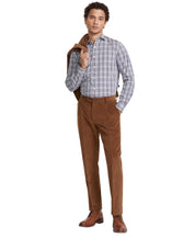 Tommy Hilfiger Mens Modern fit Dress Corduroy Pants 40 / 30 Brown Solid