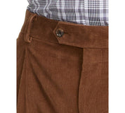 Tommy Hilfiger Mens Modern fit Dress Corduroy Pants 40 / 30 Brown Solid