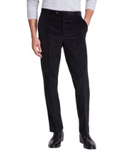Tommy Hilfiger Mens Modern fit Dress Pants Corduroy 38 / 30 Black Solid