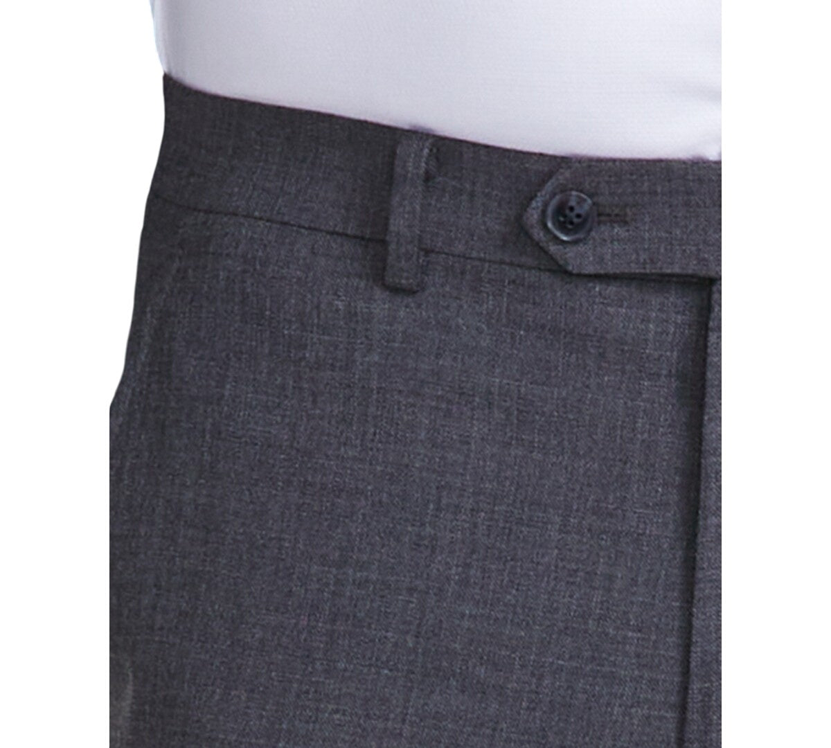 Tallia Mens Classic fit Dress Pants 42 / 30 Dark Grey Solid