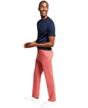 Tommy Hilfiger Mens Modern fit Dress Pants 36 / 32 Red Solid Stretch