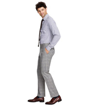 Tommy Hilfiger Mens Modern fit Dress Pants 33 / 30 Light Grey Plaid Stretch