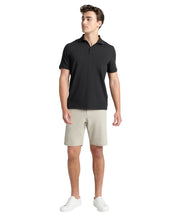 Kenneth Cole Mens Regular fit Athletic Shorts 34 Beige Solid Stretch