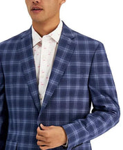 Bar III Men's Slim Fit Blue Blazer 42L