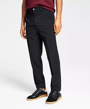 Calvin Klein Men's Slim Fit Tech  Performance Suit Dress Pants Black 34 x 30