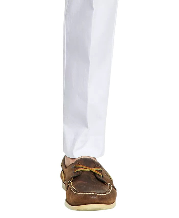 Tommy Hilfiger Mens Modern fit Dress Pants 40 / 29 White Solid Stretch