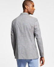 Tommy Hilfiger Men's Check Print Sport Coat Blazer Black White 38R