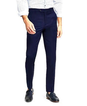 Tommy Hilfiger Mens Modern fit Dress Pants 38 / 32 Navy Blue Solid Stretch