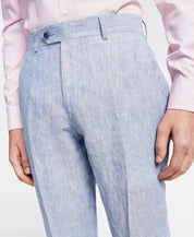 Bar III Mens Slim fit Dress Pants 30 / 32 Light Blue Solid