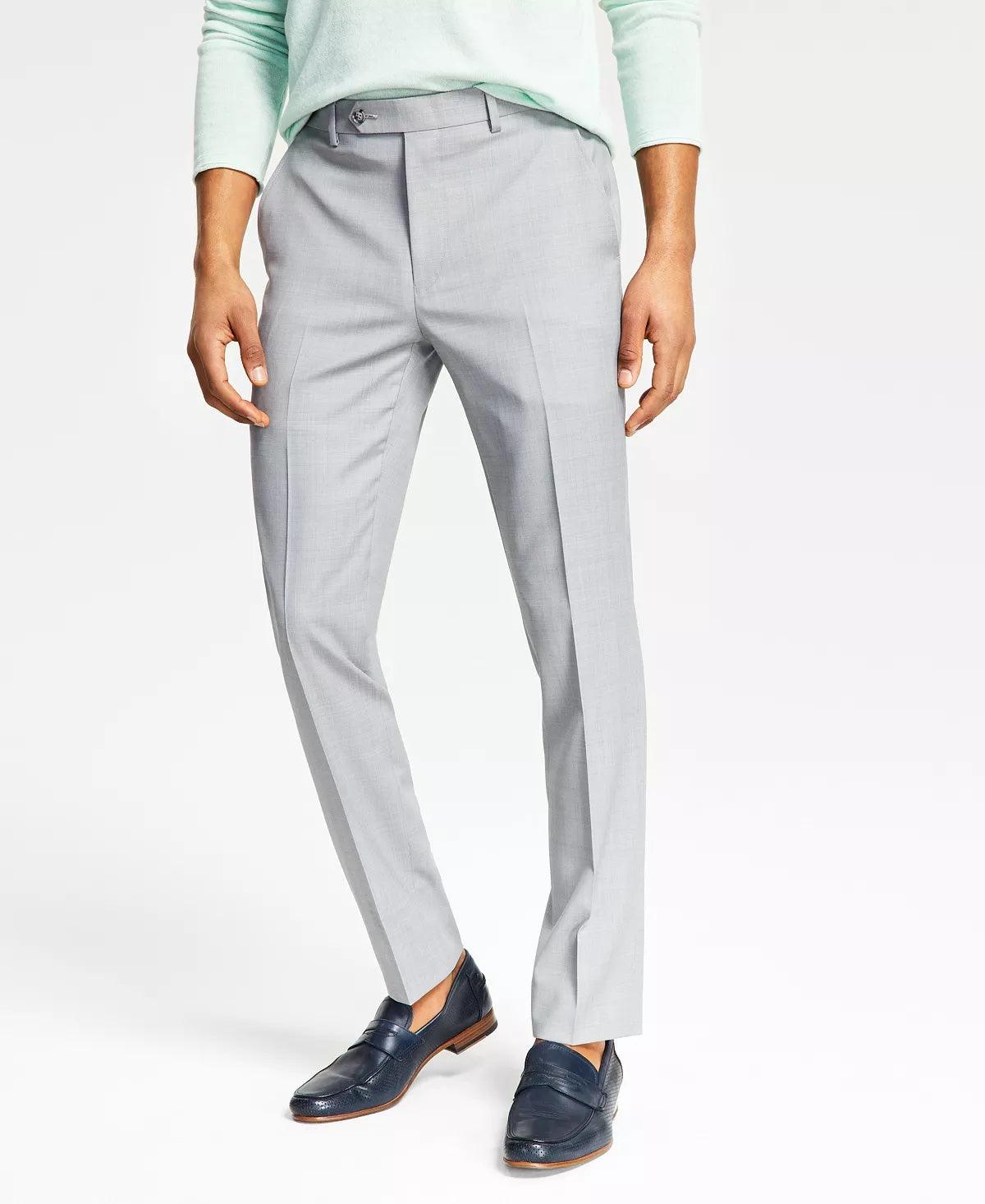 Bar Iii Mens Skinny fit Dress Pants 33 / 32 Green Solid – Bristol Apparel Co