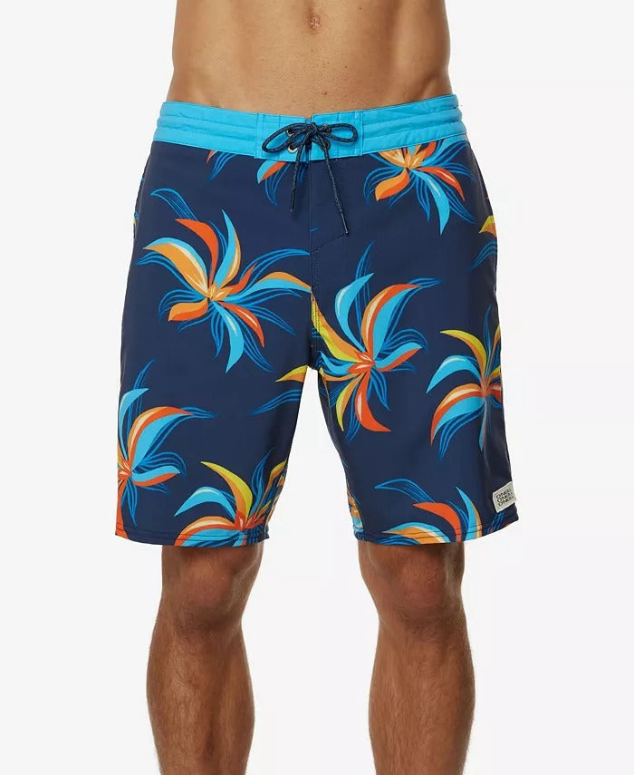 O'Neill Men's Grove Flow Cruzer Swimsuit Trunks Shorts Size 29 Blue