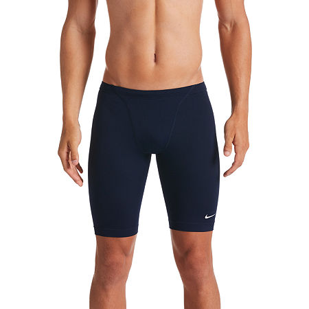Nike Mens Poly Solid Swim Jammers Navy 36