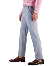 Hugo Boss Men's Modern-Fit Houndstooth Suit Dress Pants 34 x 32 Blue White