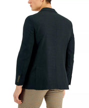 Nautica Mens Modern fit Sport Coat Blazer 36 S Dark Green Solid Stretch