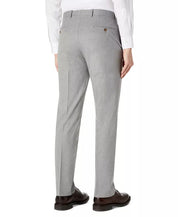 Lauren Ralph Lauren Men's Gray Grid Dress Pants - Grey 34 X 32