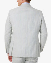 Lauren Ralph Lauren Men's Seersucker Sport Coat 42S Blue/Cream