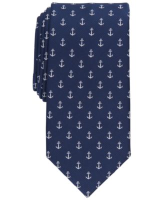 Club Room Men's Anchors Away Tie Navy