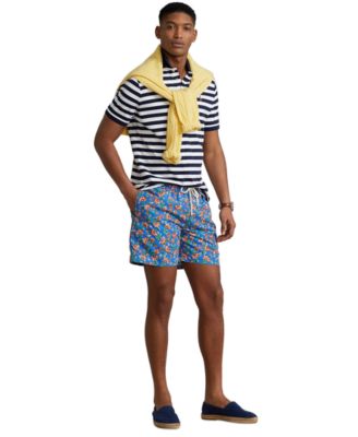 Polo Ralph Lauren Men's 5.75" Swim Trunks  Bramble Woodblock XL