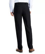 Nautica Mens Modern fit Dress Pants 40 / 29 Black Solid Stretch