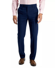 Nautica Mens Modern fit Dress Pants 42 / 30 Navy Blue Solid Stretch