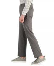 Andrew Marc Mens Modern fit 2 Piece Suit 44 R / 37 Waist Grey Solid Stretch