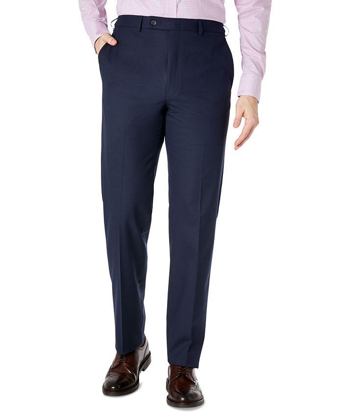 Lauren Ralph Lauren Men Classic fit Dress Pants 40 / 32 Blue Solid Stretch