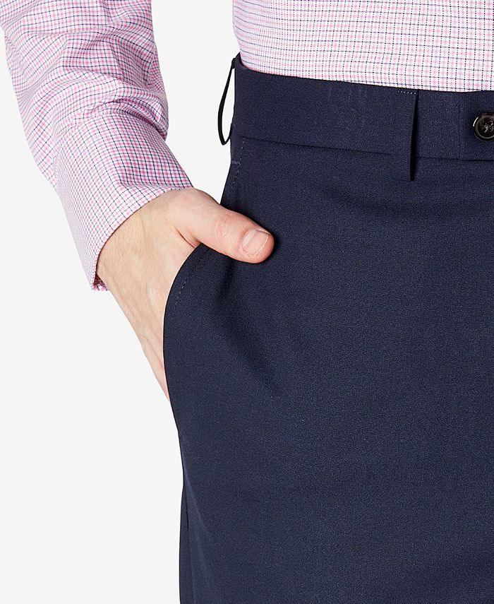 Lauren Ralph Lauren Mens Classic fit Dress Pants 38 / 34 Navy Blue Solid