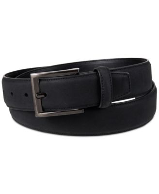 Alfani Mens Regular fit Faux Suede Belt Apparelbelt 35 Black