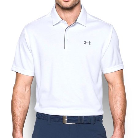 Under Armour Men Regular fit Short Sleeve Polo Shirt XL White