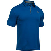 Under Armour Men's Tech Performance Short Sleeve Polo Shirt Blue Large