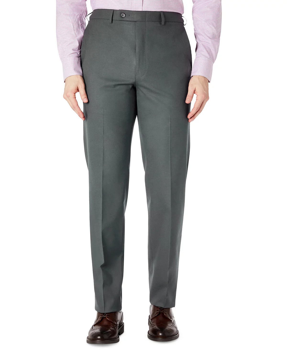 Lauren Ralph Lauren Mens Classic Fit Ultra Flex Dress Pants Grey 40 x 32