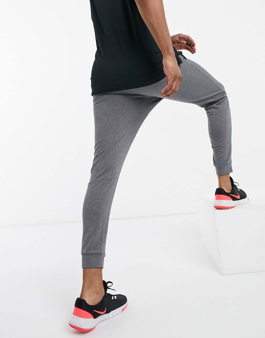 Nike Men's Tapered Dri-FIT Pants Charcoal Heather  Medium