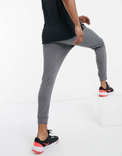 Nike Mens Tapered Dri FIT Pants Charcoal Heather Medium