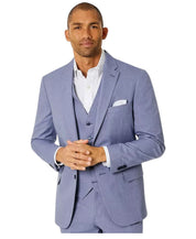 Tommy Hilfiger Mens Modern fit Suit Jacket Blazer 36 R Blue Stretch