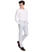 Tommy Hilfiger Mens Modern fit Dress Pants 32 / 30 Grey Solid Stretch