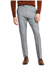 Tommy Hilfiger Mens Modern fit Dress Pants 40 / 30 Grey Solid Stretch