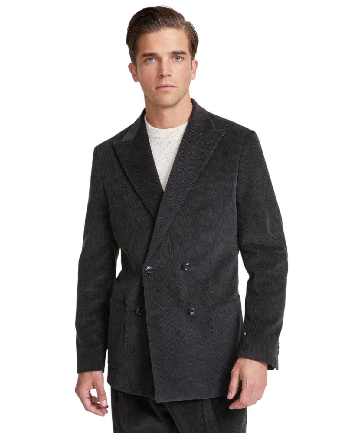 Tommy Hilfiger Mens Modern fit Double Breasted Suit Jacket Blazer 44 S Green