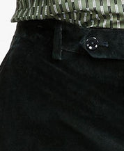 ALFANI Men's Slim Fit Velvet Dress Pants Green 34 x 32