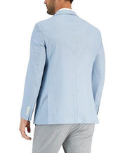 Nautica Mens Modern fit Sport Coat Blazer 42 R Light Blue Solid