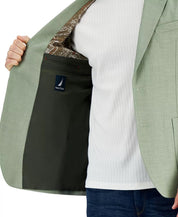 Nautica Men Modern-Fit Active Stretch Structure Weave Sport Coat 44 S Sage Green