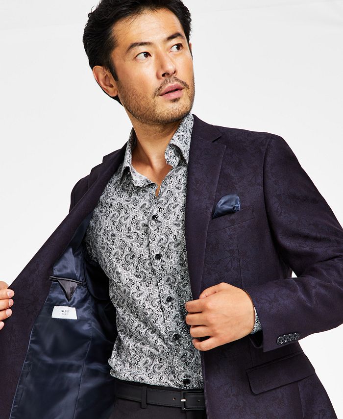 Alfani Men's Slim Fit Two-Button Blazer 42L