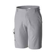 Columbia Mens Regular fit Terminal Tackle Shorts 30 / 10 Grey Solid