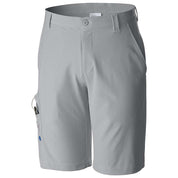 Columbia Mens Regular fit Athletic Shorts 44 Grey Solid Moisture Wicking
