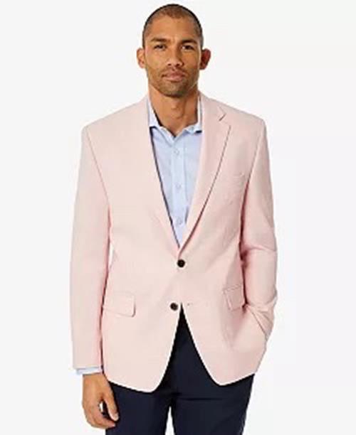 Club Room Men's Pink Sport Coat, Size 40S